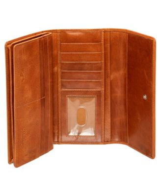 South Beach RFID Secure Quadruple Fold Wallet