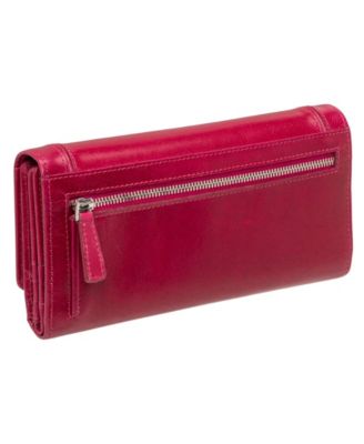 South Beach RFID Secure Quadruple Fold Wallet