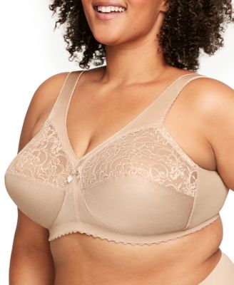 Women's Full Figure Plus Size MagicLift Original Wirefree Support Bra 1000
