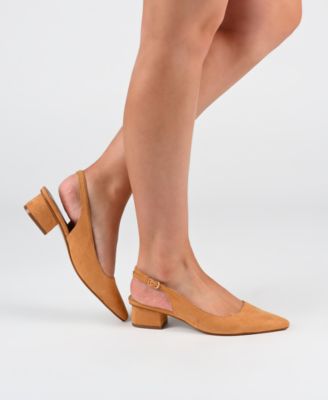 Women's Sylvia Block Heel Slingback Pumps