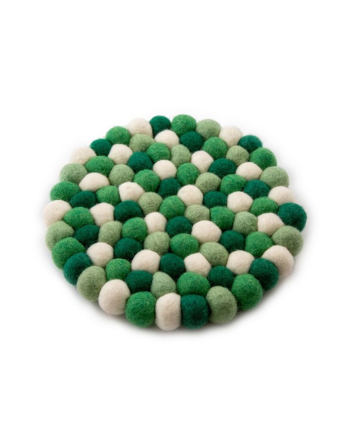 Thirstystone Felted Pom Pom Trivet Macy's