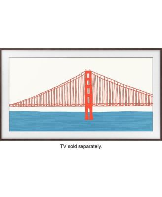 55" The Frame Customizable Bezel - Modern White