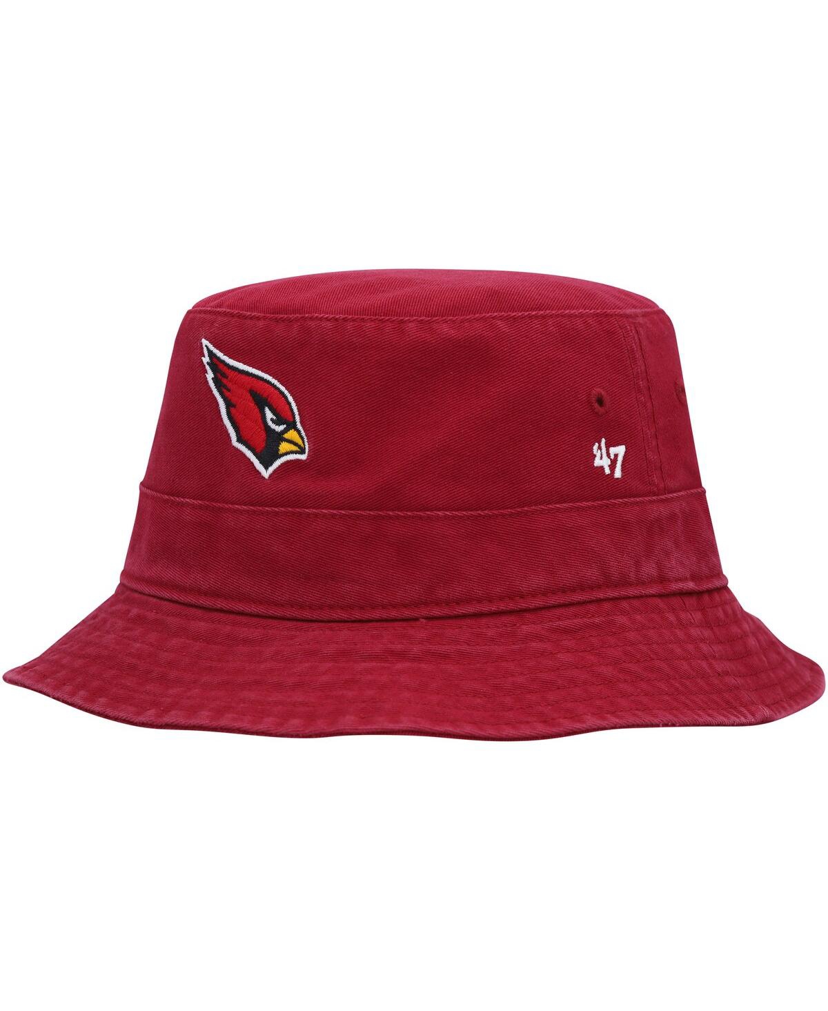 47 Brand Men's ' Cardinal Arizona Cardinals Primary Bucket Hat