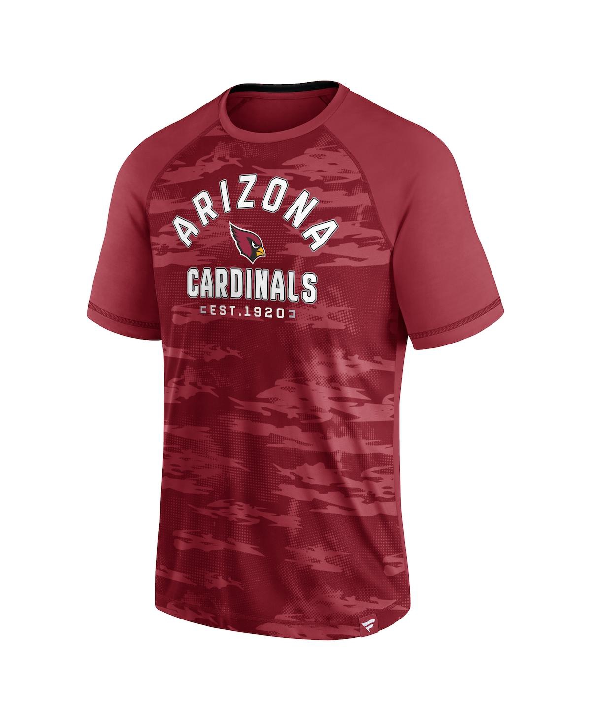 Men's FanaticsArizona Cardinals Hail Mary Raglan T-shirt - Cardinal