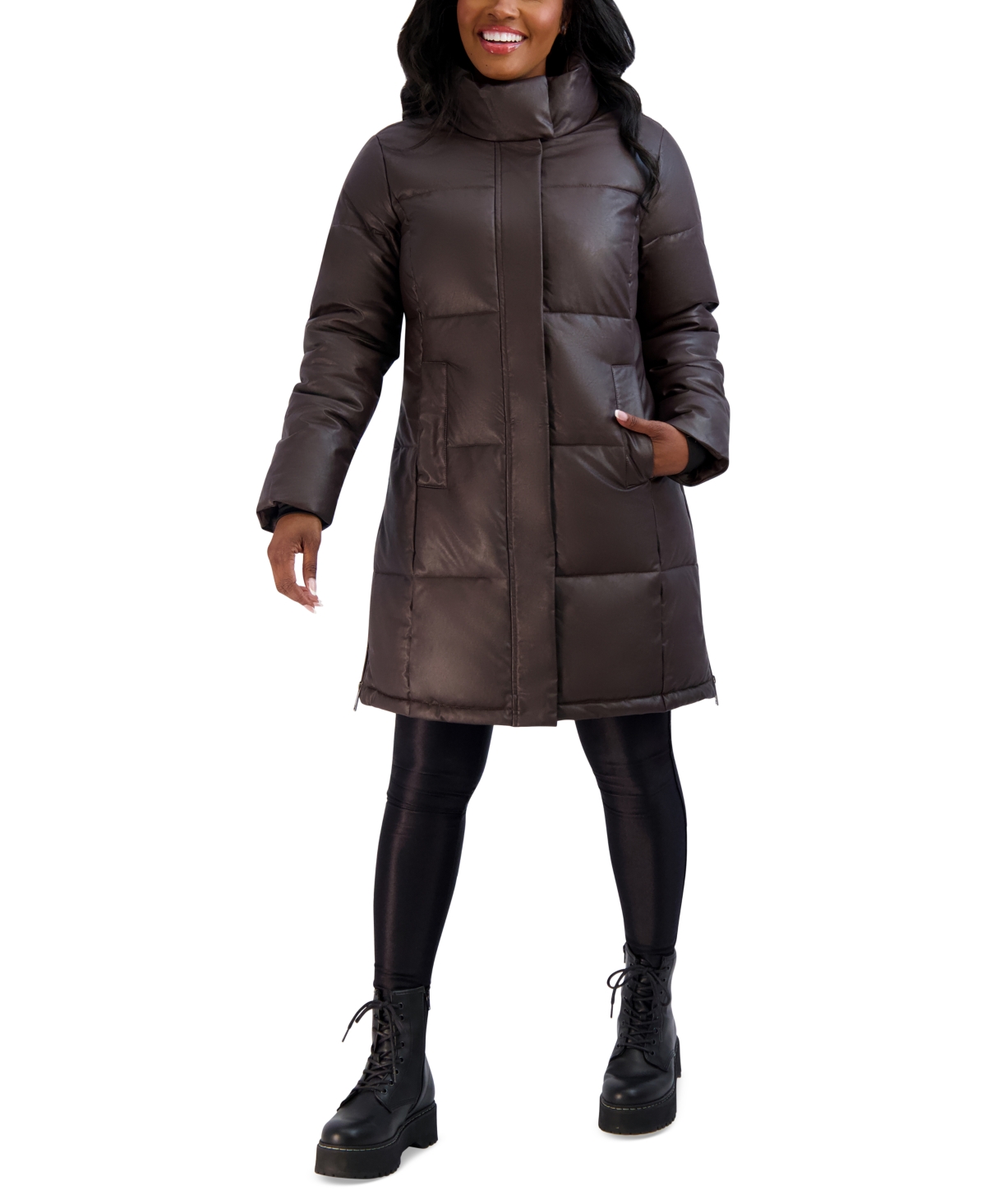 Steve madden puffer coats clearance