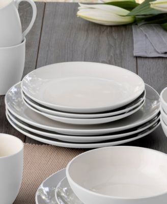 Colorwave Coupe 16 Pc. Dinnerware Set, Service for 4