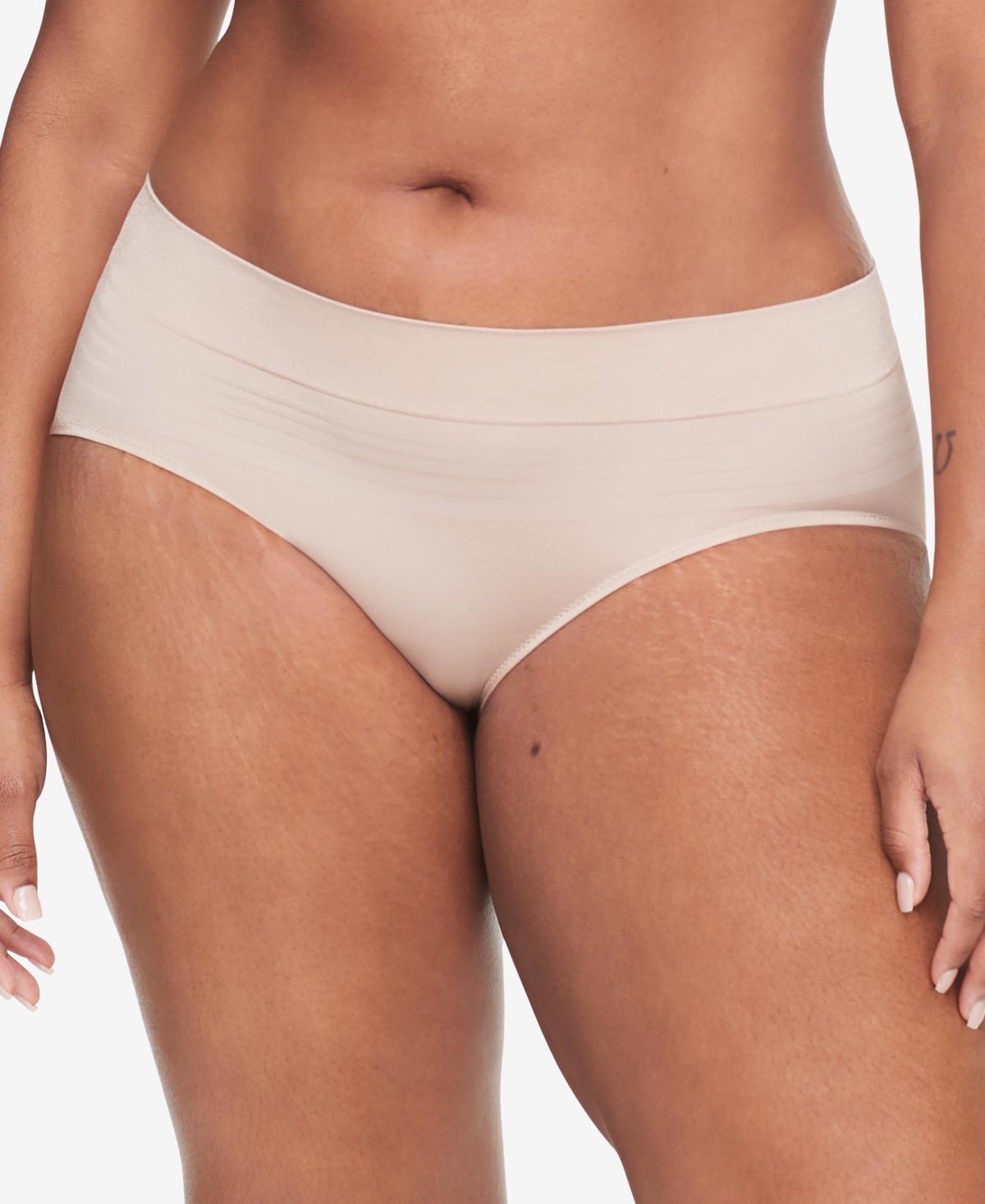 WARNER'S WARNERS NO PINCHING, NO PROBLEMS DIG-FREE COMFORT WAIST SMOOTH AND SEAMLESS HIPSTER RU0501P 