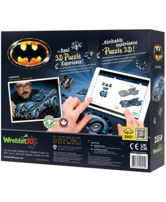 Wrebbit DC Batman Batmobile 3D Jigsaw Puzzle, 255 Pieces