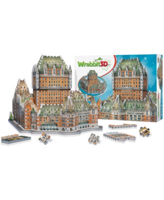 Wrebbit Castles Cathedrals Le Chateau Frontenac 3D Puzzle, 865 Pieces
