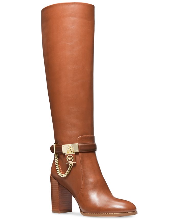 Michael Kors Women s Hamilton Ankle Strap Embellished Dress Boots