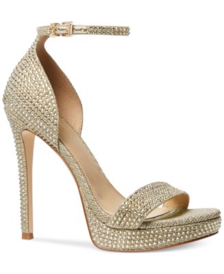 【Michael Kors】Jordyn Embellished Leather Platform Sandal Jordyn Embellished Leather Platform Sandal | Michael Kors [US]
