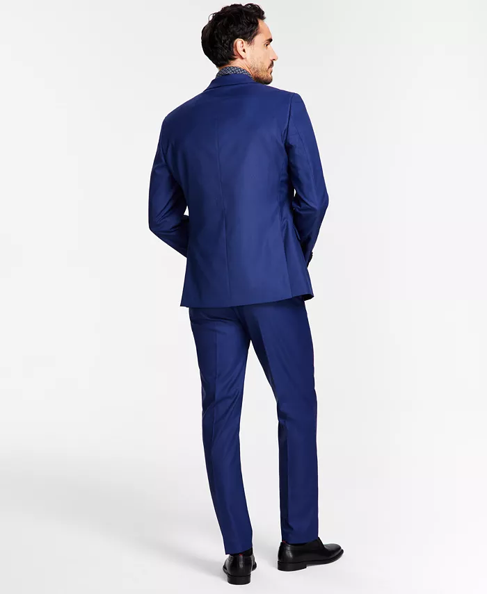 Men's Slim-Fit Stretch Solid Suit Separates - thumbnail 3