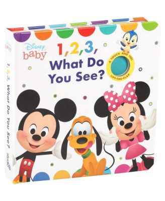 Disney Baby: 1, 2, 3 What Do You See? by Maggie Fischer
