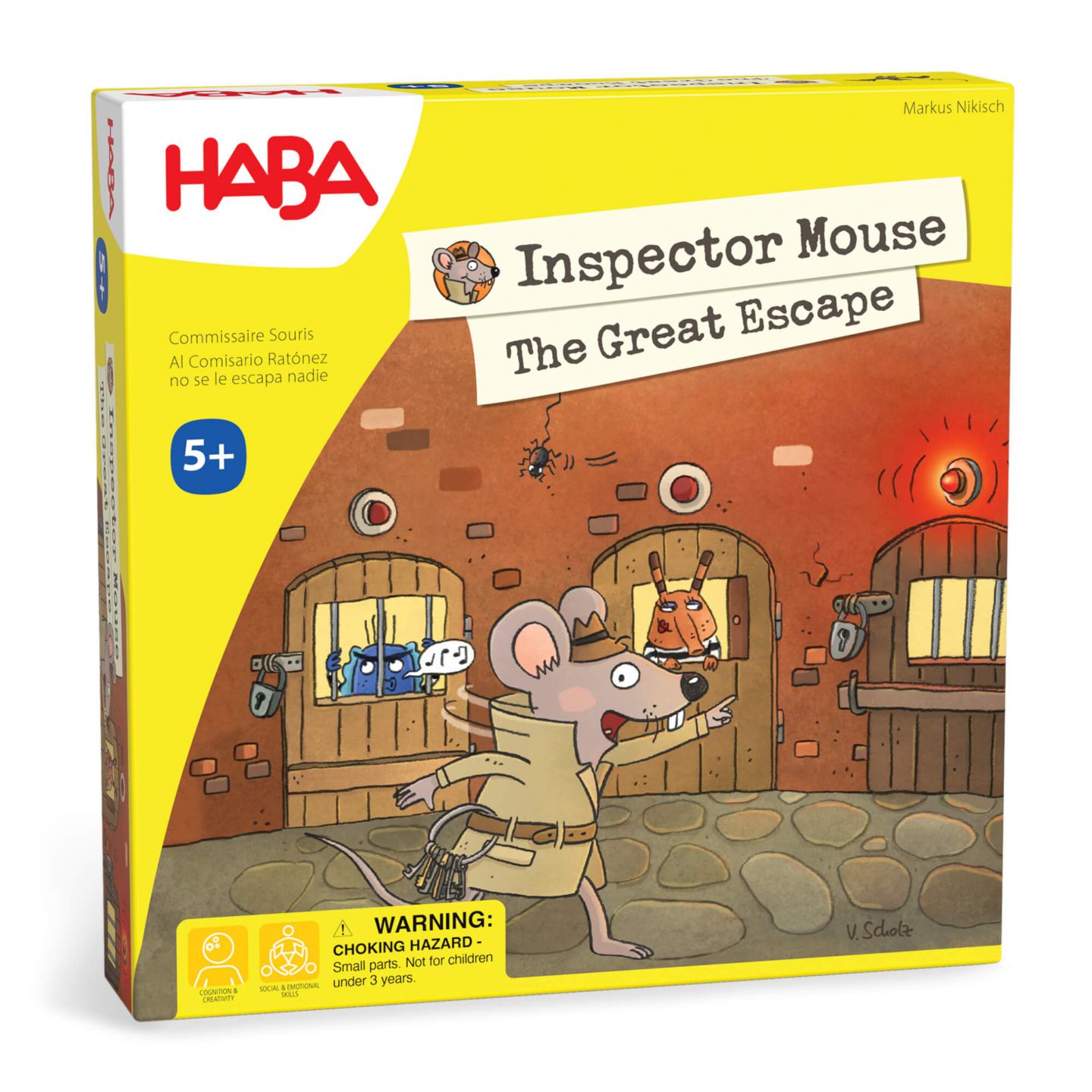 Детская настольная игра Haba Inspector Mouse Board Game, Ages 5+ — фото 1