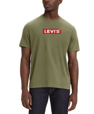 Levi's - Men's Relaxed-Fit Short-Sleeve Crewneck Logo T-Shirt