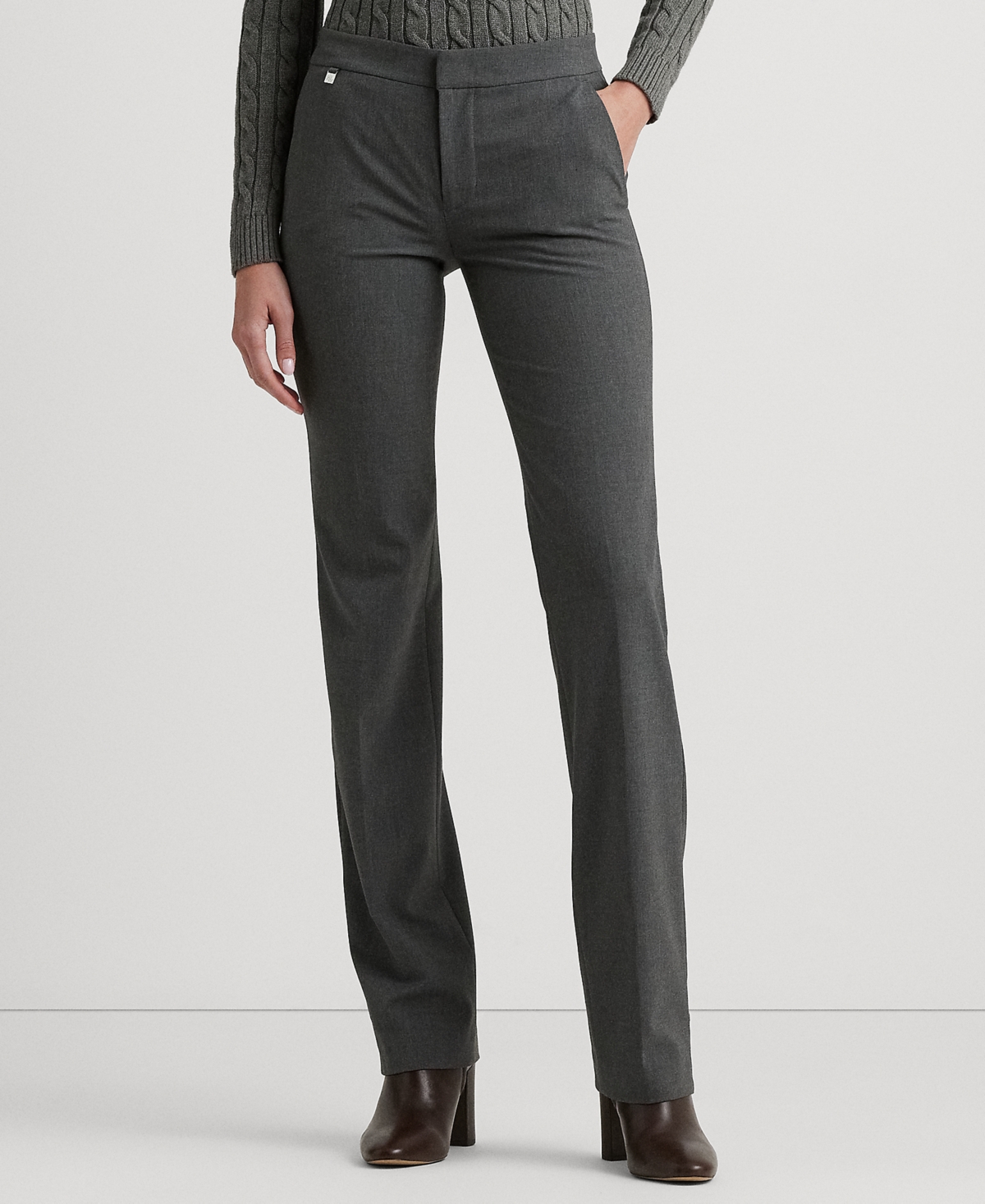Ralph Lauren Straight-leg Pants In Grey