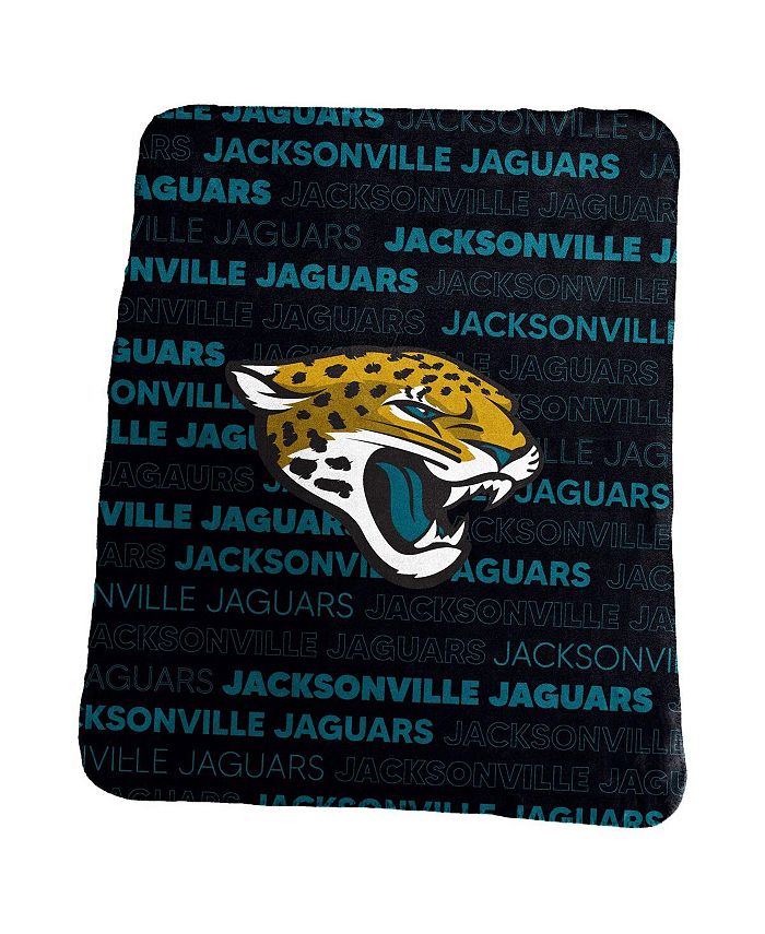 Logo Brands Jacksonville Jaguars 50'' x 60'' Classic Fleece Blanket