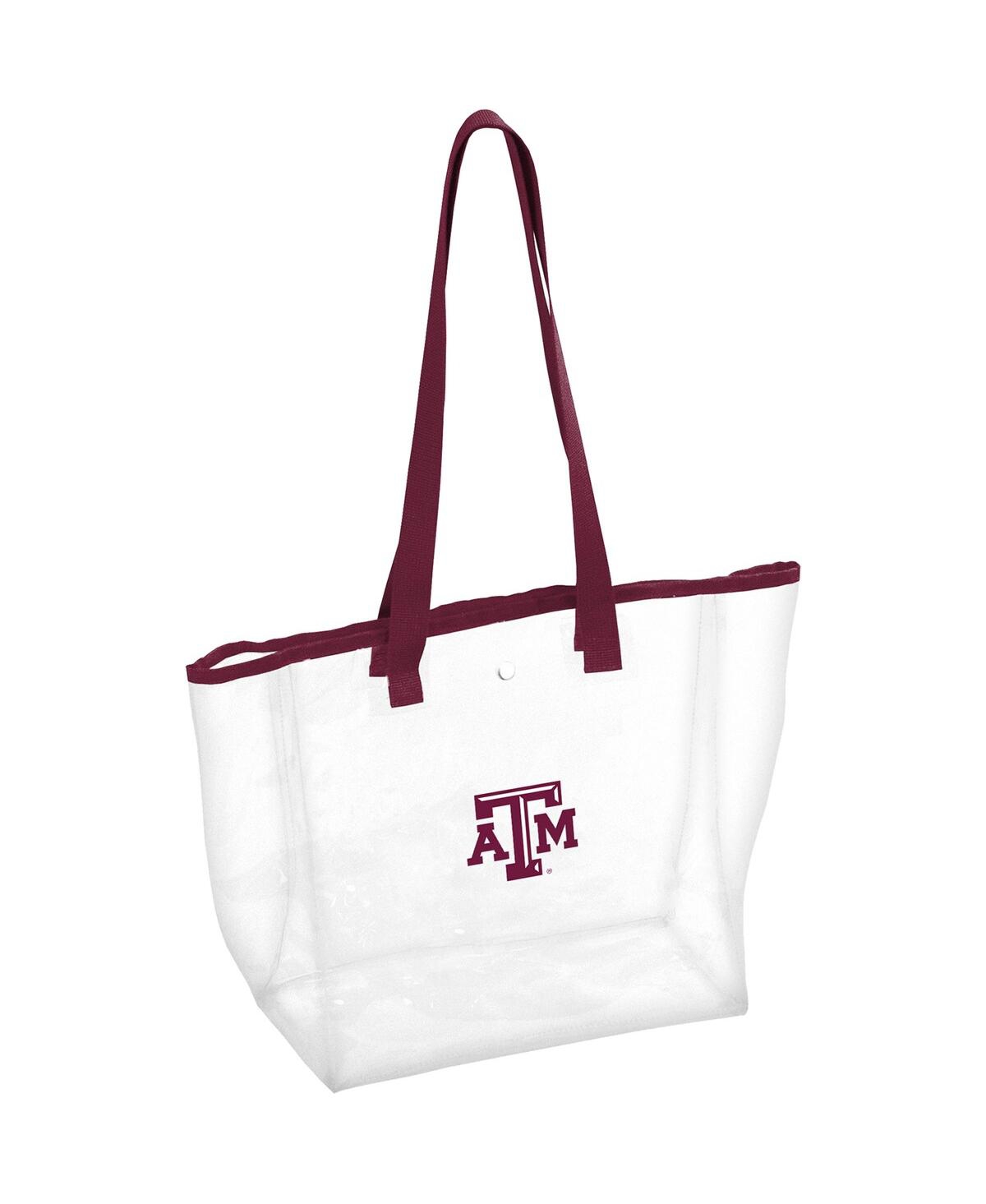 Logo Brands Women's Texas A&m Aggies Stadium Clear Tote In Tan