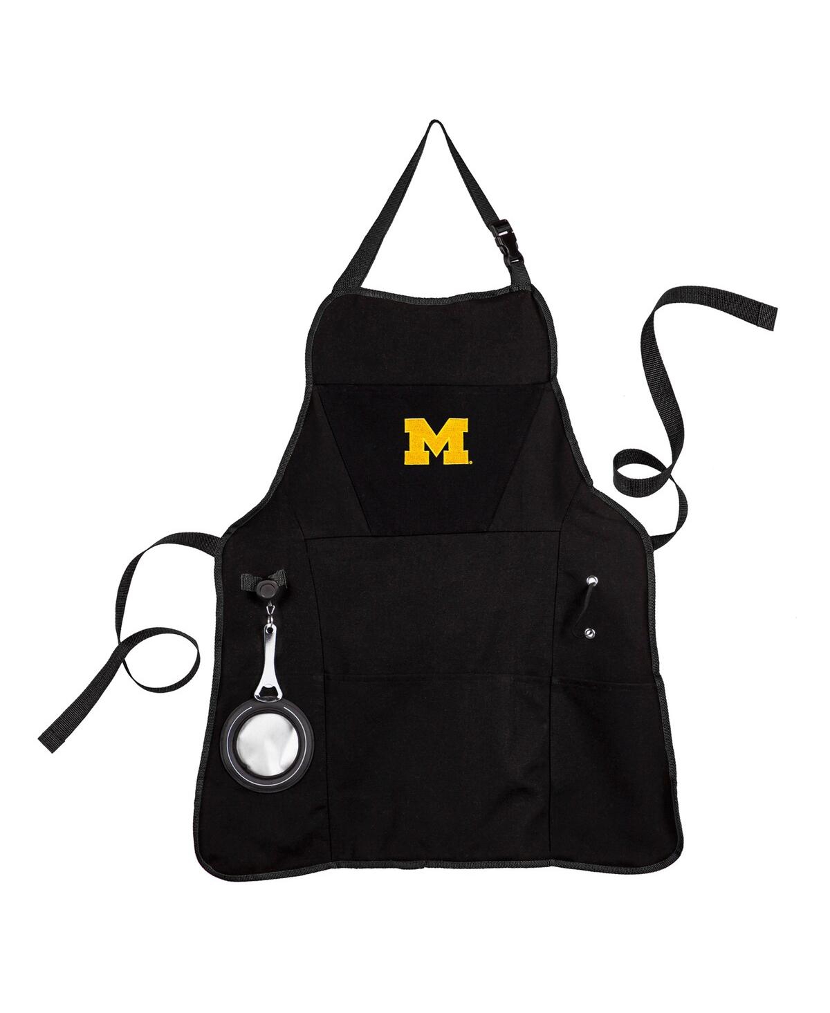 Michigan Wolverines Grill Apron - Black