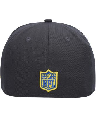 Men's Graphite Los Angeles Rams Color Dim 59FIFTY Fitted Hat