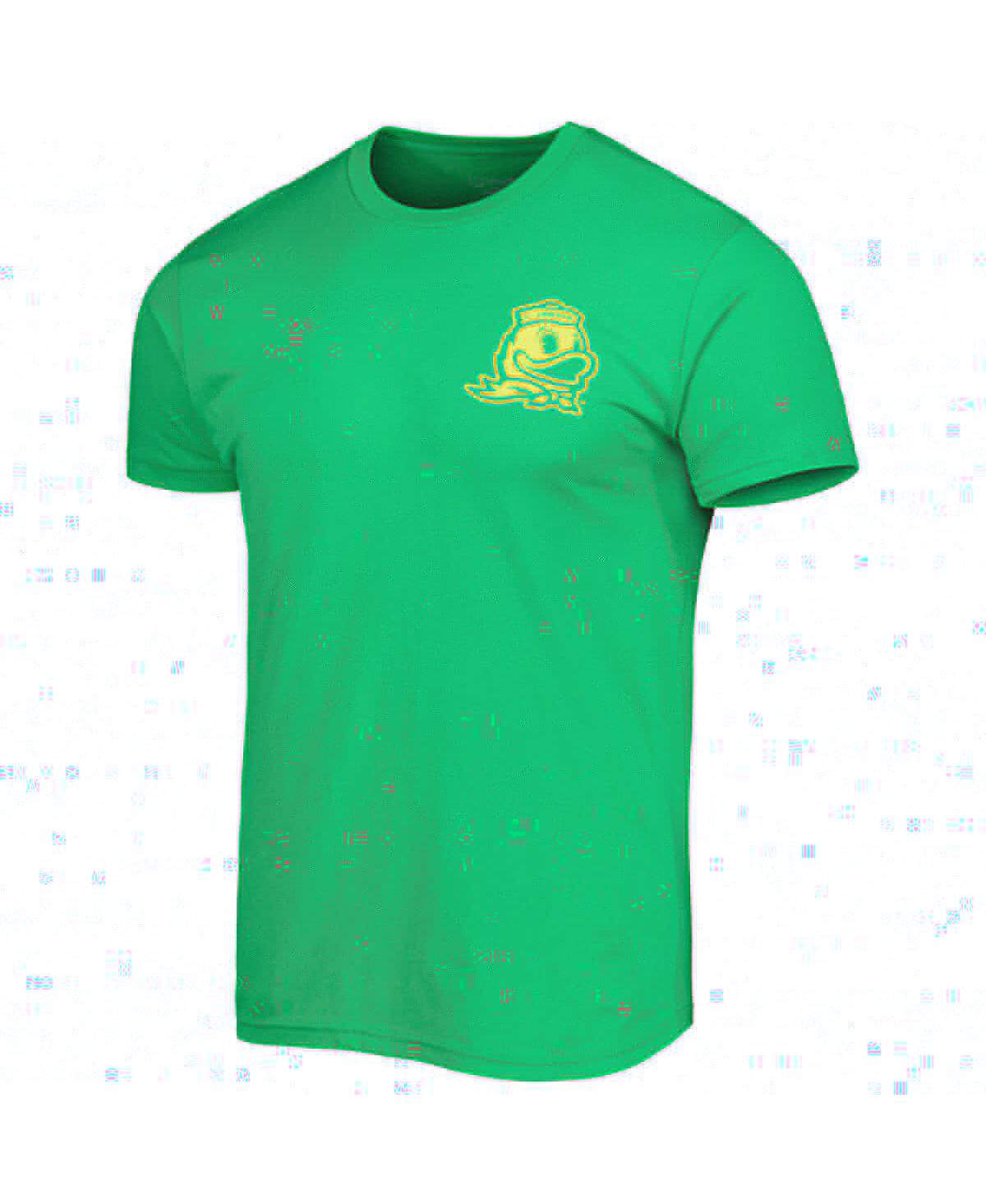 Image One Men's Green Oregon Ducks Hyperlocal T-shirt In Green