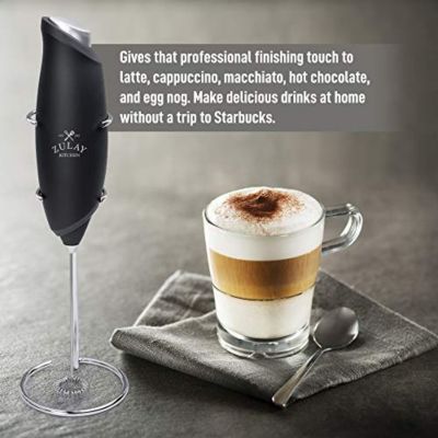 One-Touch Handheld Milk Frother – Easy Use Foam Maker
