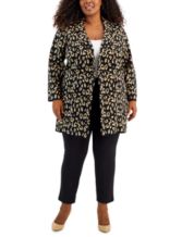 Macys plus size outlet sweater coats