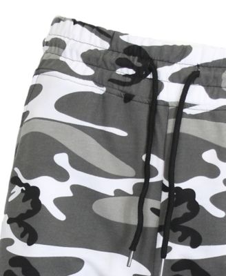 Men's Camo Printed French Terry Shorts