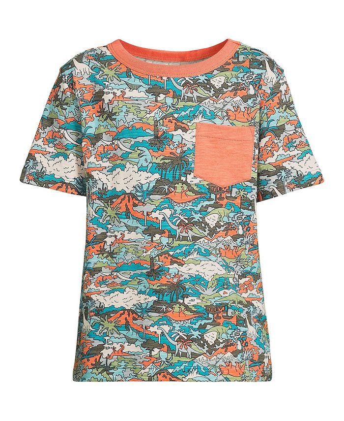 Lands' End Boys Pattern Slub Tee Macy's