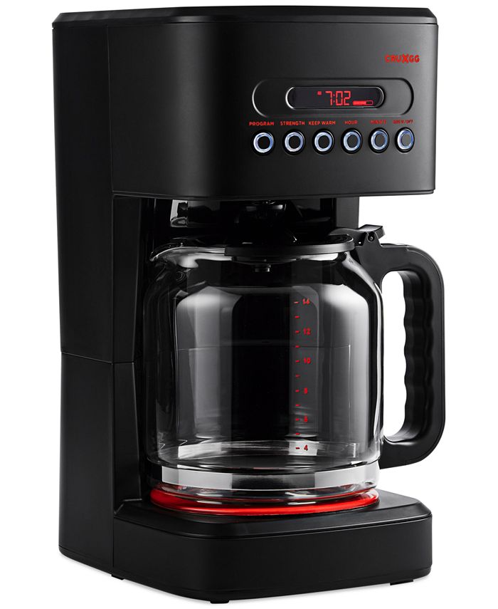 Crux CRUXGG 14Cup Programmable Glass Carafe Coffeemaker Macy's