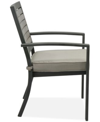 Furniture CLOSEOUT! Marlough Aluminum Outdoor Dining Chair
