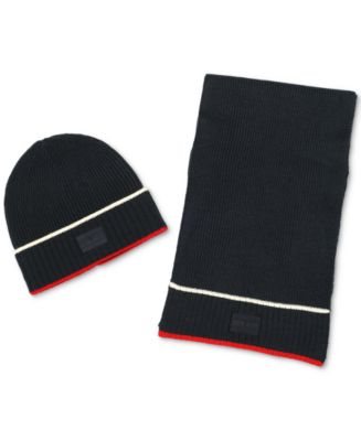 New Tommy hot Hilfiger Winter Beanie Hat, Gloves, and Scarf Set