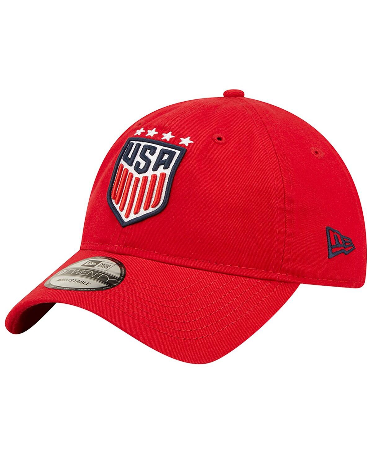 Shop New Era Men's And Women's  Uswnt Core Classic 2.0 Adjustable Hat In Red
