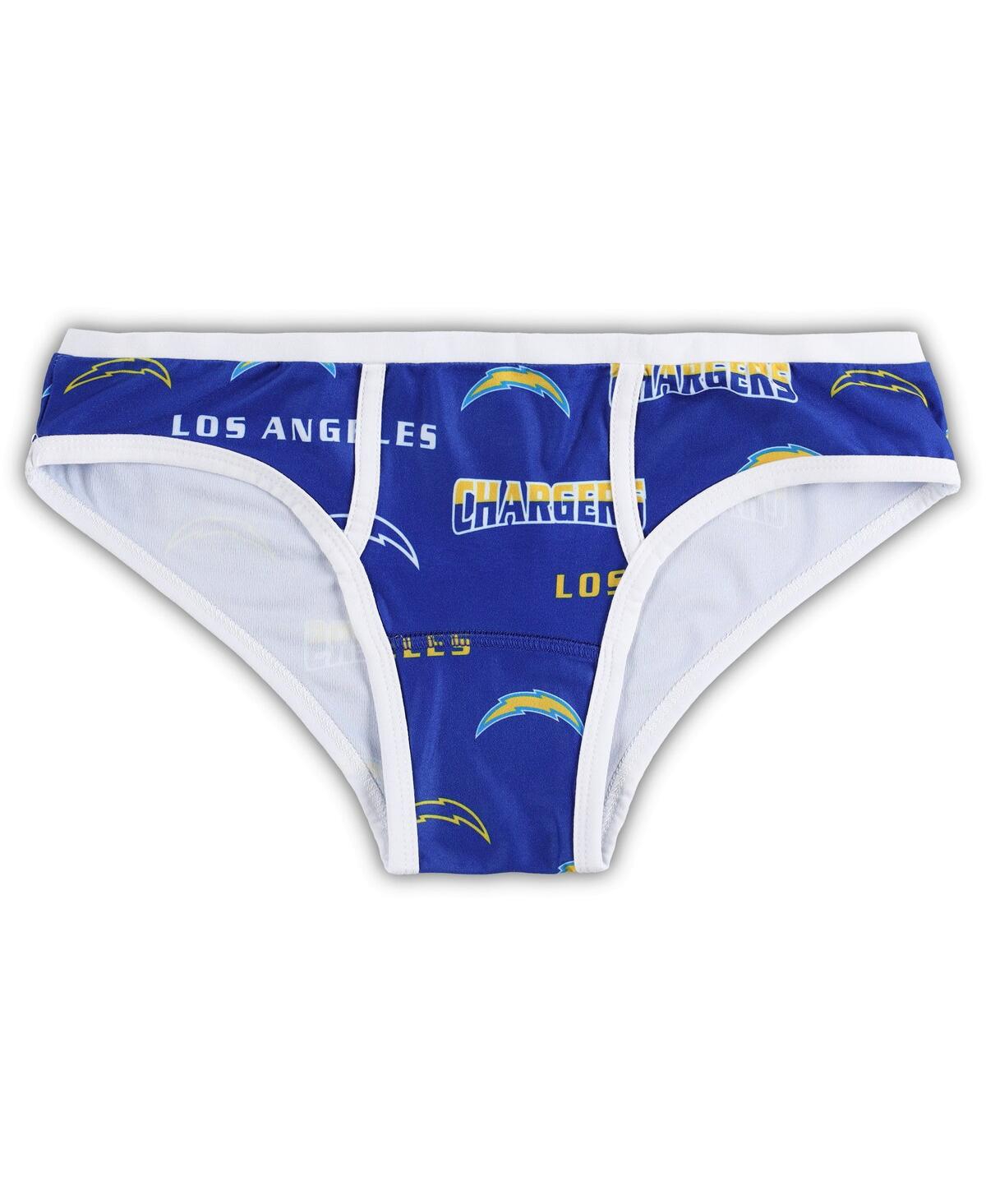 Concepts Sport Women's  Royal Los Angeles Chargers Breakthrough Allover Print Knit Panty