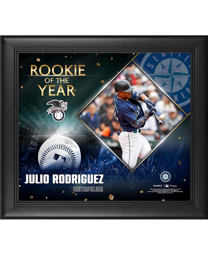 Julio Rodriguez Jersey Seattle Mariners Large Rookie Of The Year
