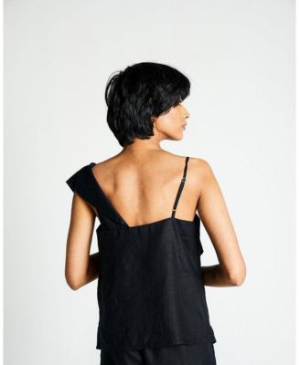 Women's The Wandering Wave top Black