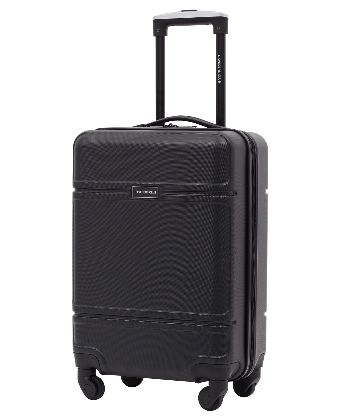 Travelers Club Skyline Collection 20" Rolling Carry-On with 360 Degree 4-Wheel System