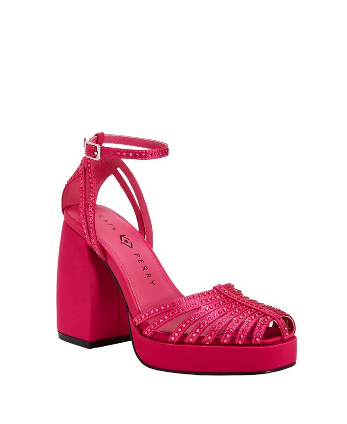 Katy Perry Women's The Uplift Strappy Dress Sandals - Macy's