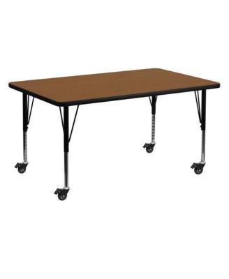 Mobile 30X60 Rectangle Hp Laminate Preschool Activity Table