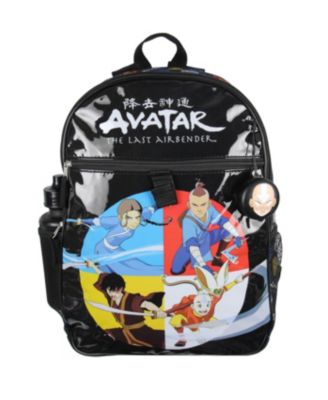 Nickelodeon Characters Aang Zuko Katara Sokka 5 PC Backpack Lunchbox Icepack Water Bottle