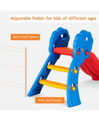 Children Kids Junior Folding Climber Play Slide Indoor Outdoor Toy Easy Store