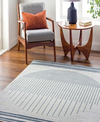 Lillian Machine Washable LLL2315 6'7" x 9' Area Rug