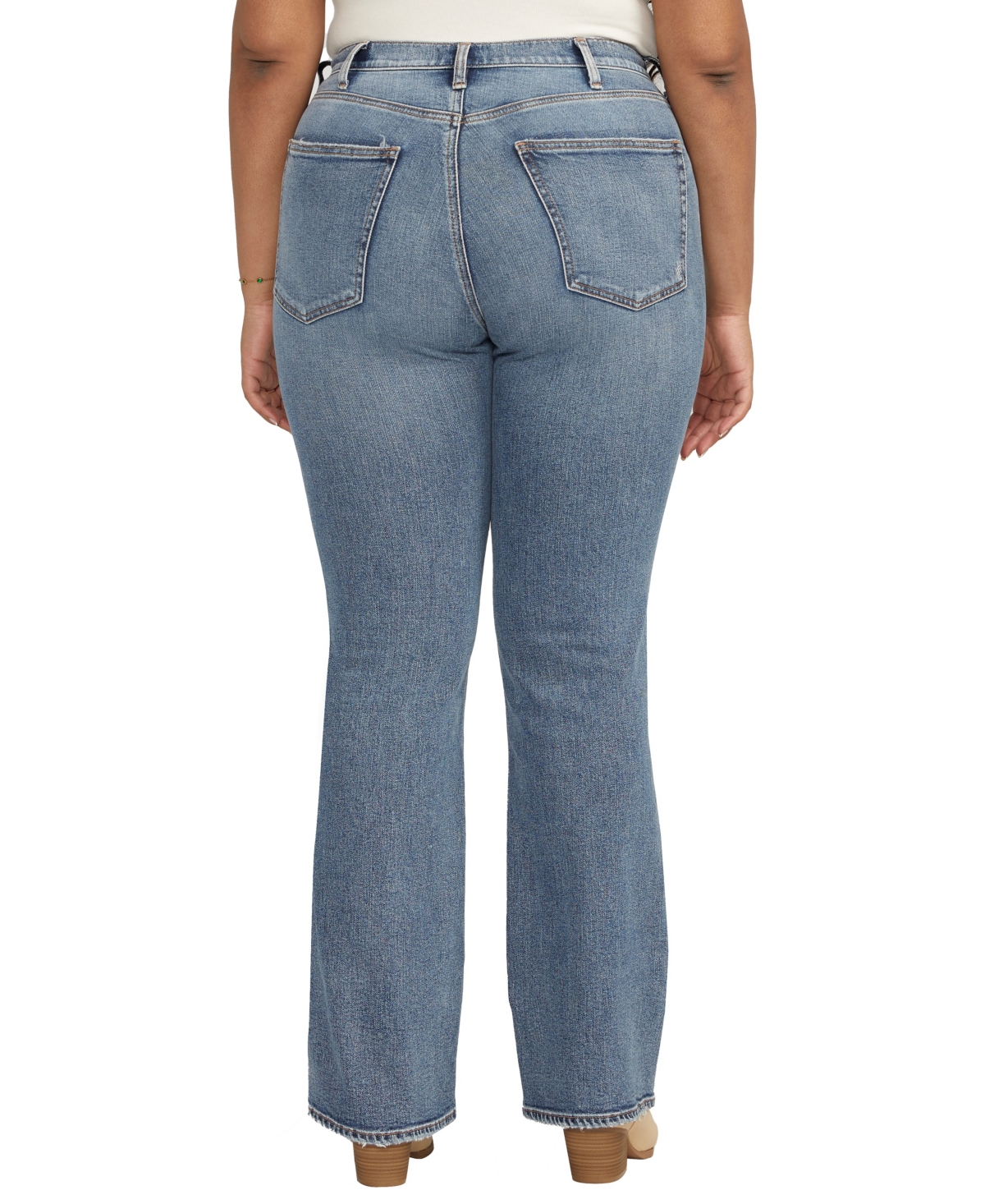 Silver Jeans Co. Plus Size '90s Vintage Like High Rise Bootcut Jeans