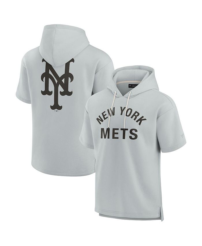 Unisex Fanatics Signature Gray New York Mets Super Soft Long Sleeve T-Shirt