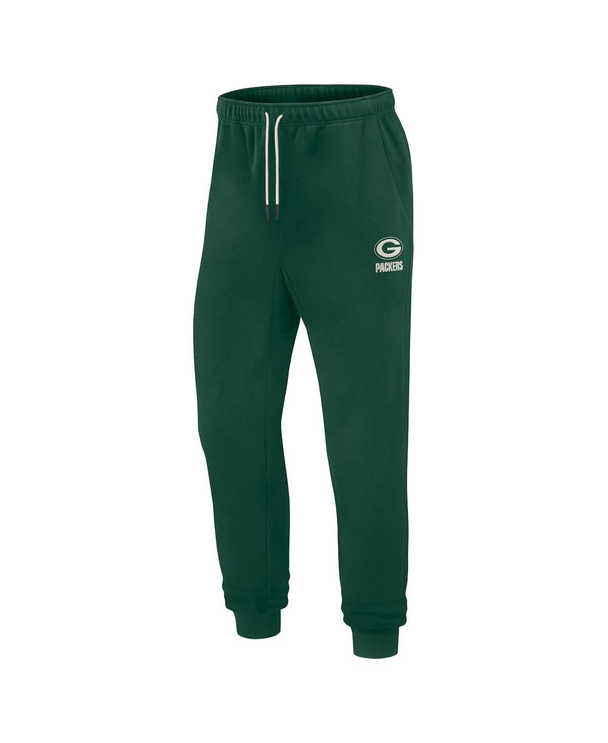 Fanatics Signature Men's And Women's  Green Green Bay Packers Super Soft Fleece Jogger In Green