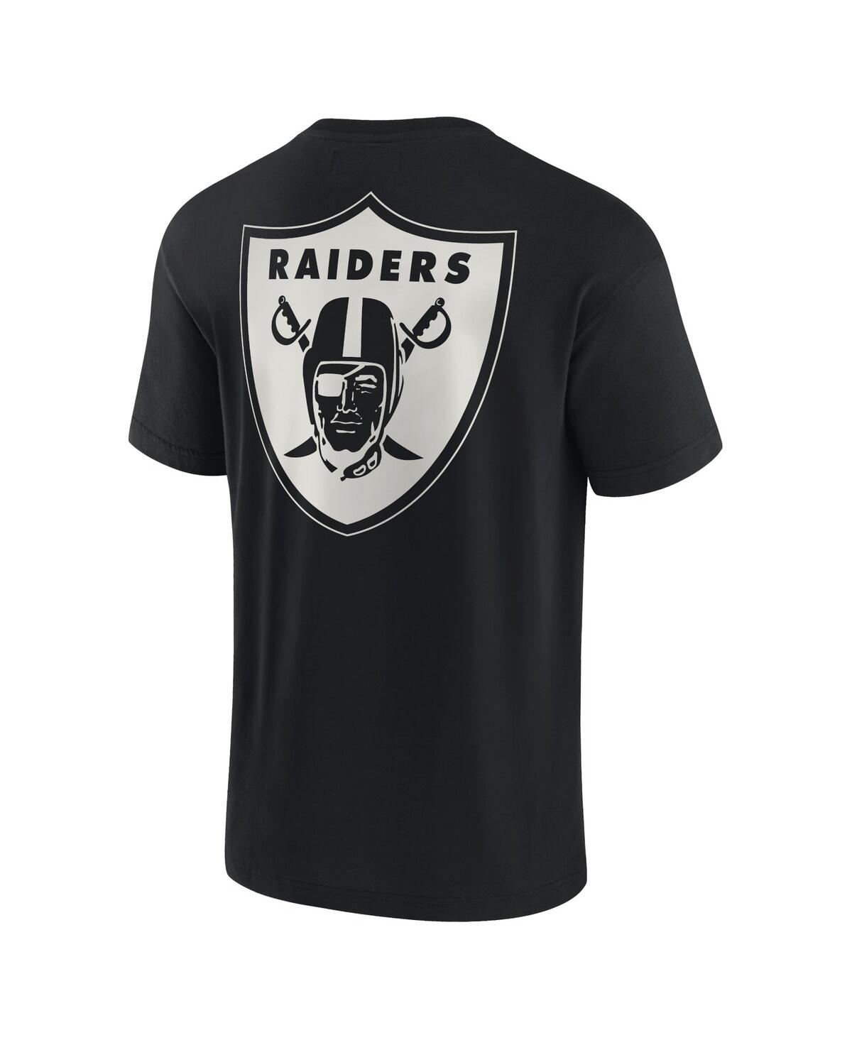 Las Vegas Raiders Fanatics Signature Unisex Super Soft Short Sleeve T-Shirt  - Gray