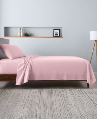 Ella Jayne Percale Cool and Crisp 100% Cotton 4-Pc. Sheet Set, Full