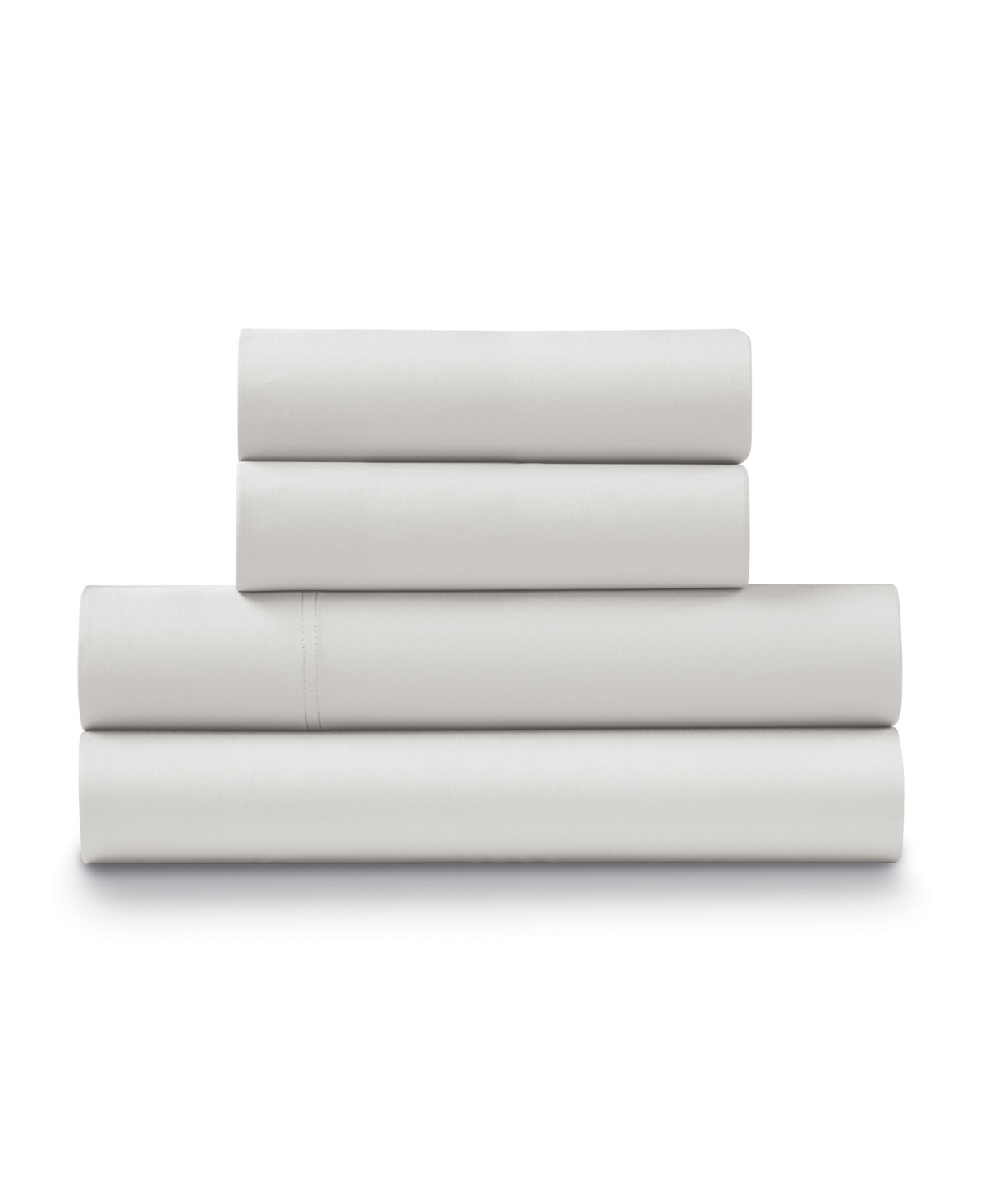 Shop Ella Jayne 500 Tc Cotton Sateen Deep Pocket 4 Pc Sheet Set,full In Stone