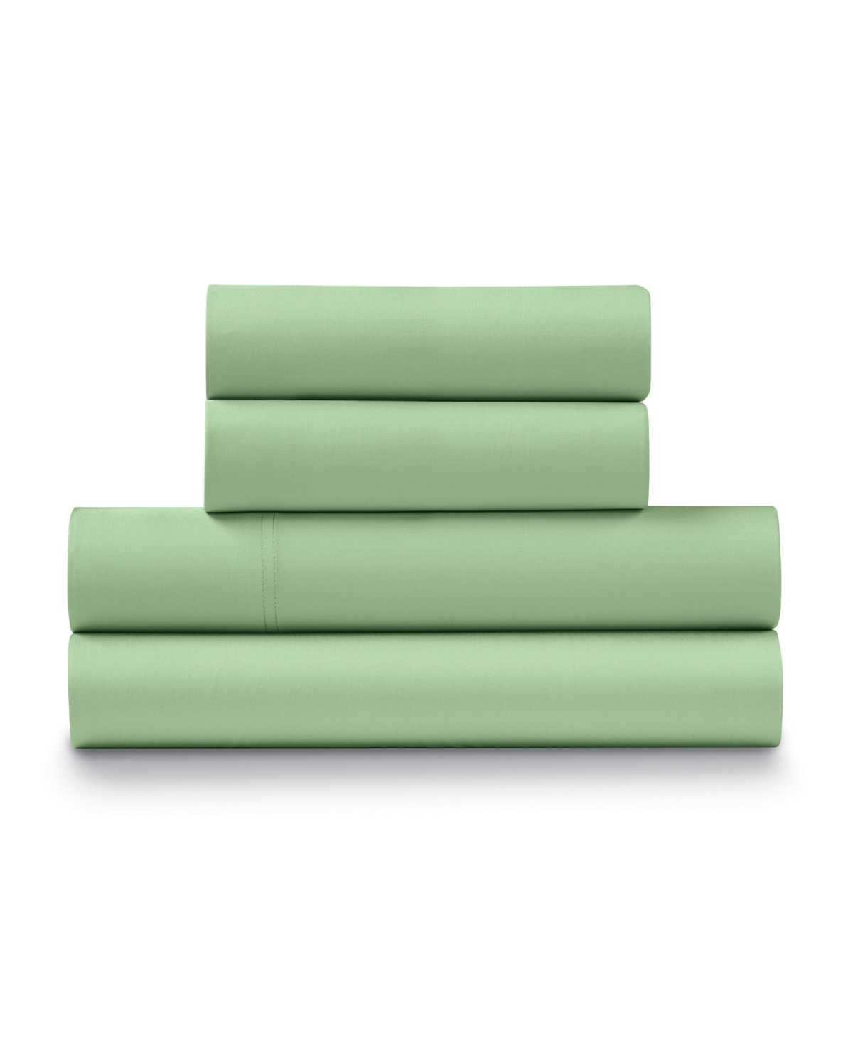 Ella Jayne 500 Tc Cotton Sateen Deep Pocket 4 Pc Sheet Set, Queen In Olive