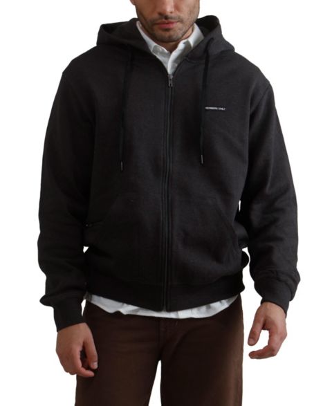 Мужское худи Members Only Brooklyn Zip-Up, цвет: Угольный